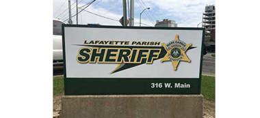 Lafayette Sheriff Sign